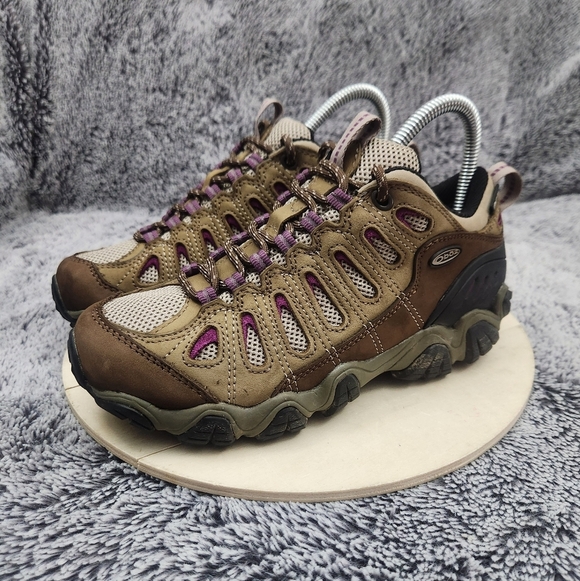 Oboz Sawtooth II Brown Hiking Low Top Boots Women's Size 6.5 - Picture 4 of 9